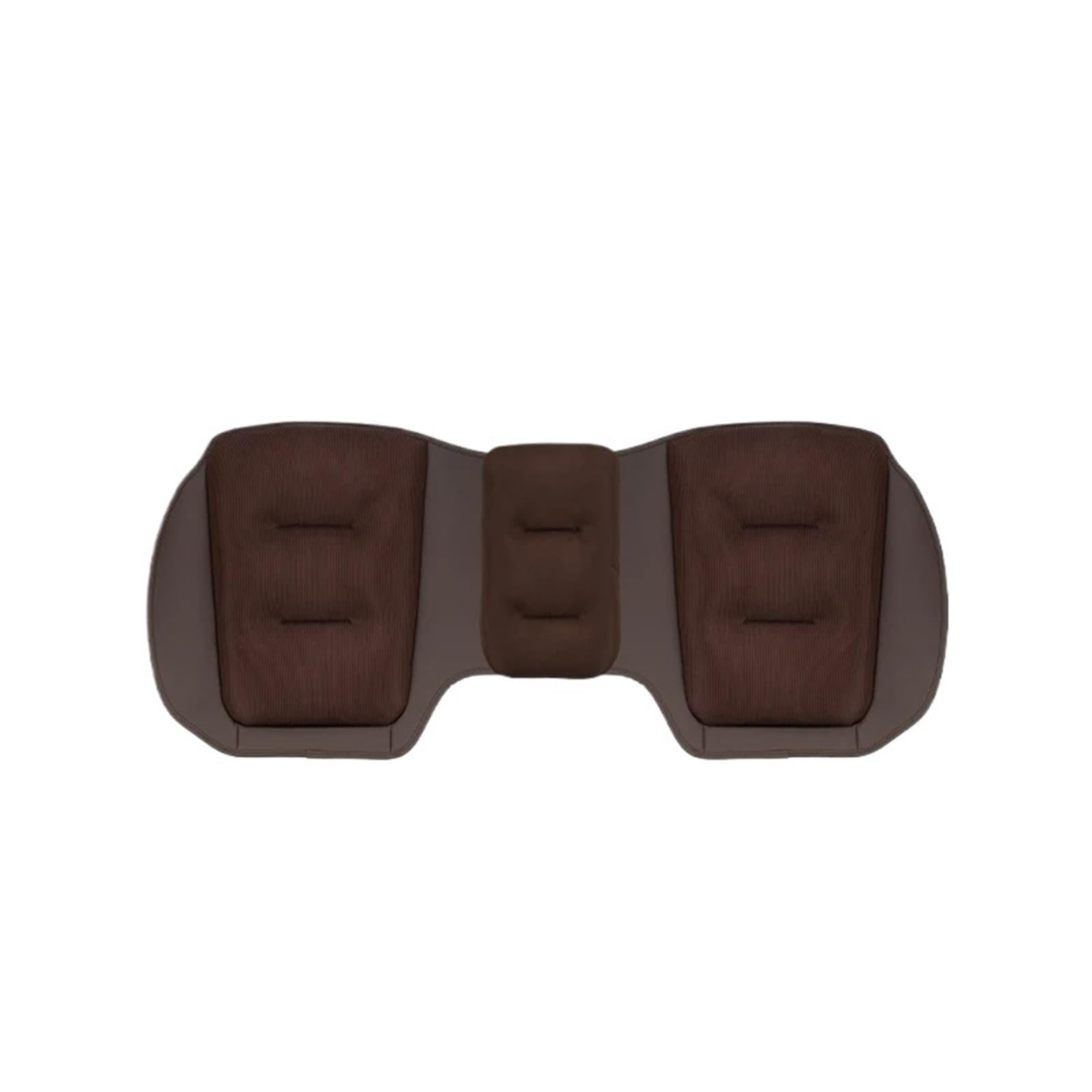 AXTAZS Auto Sitzbezügesets Universal Weiche Auto Sitz Abdeckung Vorne Und Hinten Kissen Matte Auto Schutz Pad Atmungsaktive Automobil Innen Auto Sitz Schutz Pads(Brown,Rear) von AXTAZS