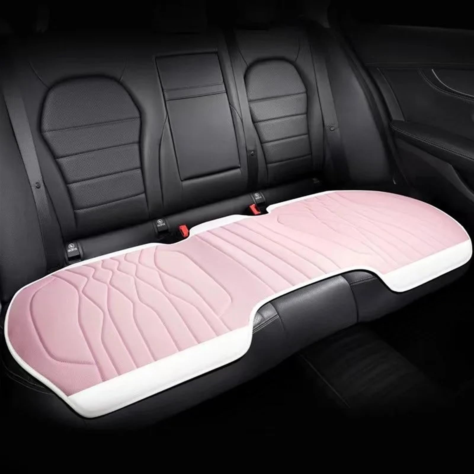 AXTAZS Auto Sitzbezügesets Universeller Autositzbezug, Atmungsaktiv, Kühles Kissen, Universeller Innenraum, Belüfteter Sitz, Anti-Rutsch-Kissen, Auto-Vorder-/Rücksitzbezug(Pink,1pc Rear seat) von AXTAZS