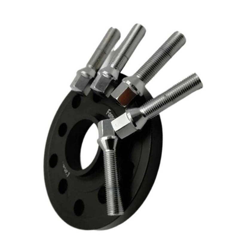 AXTAZS Auto Spurverbreiterungen Kompatibel Mit 12/15/20/25 Mm Spurverbreiterungssatz 5 X 112 Hubzentrisch 66,6 Mm Radadapter Autotrenner Felgen Abstandshalter Zubehör(15mm) von AXTAZS