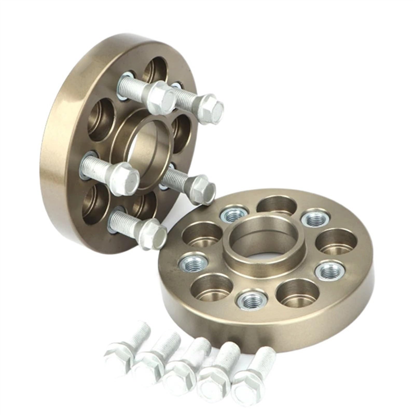 AXTAZS Auto Spurverbreiterungen Kompatibel Mit Benz Für W201 W202 W203 W210, 2 Stück PCD 5 X 112 CB 66,5 Mm Spurverbreiterung, Adapter Für Räder, Distanzadapter, Trennzeichen(25mm) von AXTAZS