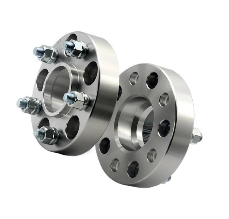 AXTAZS Auto Spurverbreiterungen Kompatibel Mit Land Für Rover Für Range Für Rover Für Velar Für Evoque Für Discovery Sport PCD 5x108 63,4 Mm Spurverbreiterungsadapter 20/25/30/35 Mm(2PCS 20mm) von AXTAZS