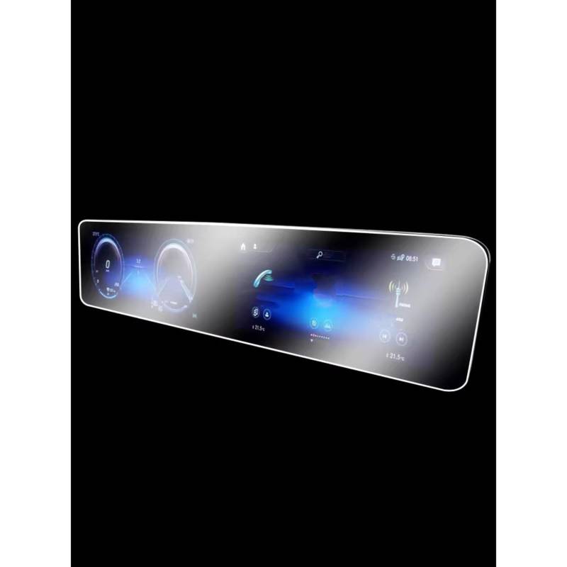 AXTAZS Kompatibel Mit Benz Für 450 X167 G463 G500 W222 2019 2020 2021 2022 2023 2024 Auto-Navigation, Kratzfester Displayschutz Aus Gehärtetem Glas Displayschutzfolien GPS von AXTAZS