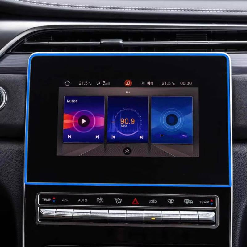 AXTAZS Kompatibel Mit Dodge Für Journey 2022 Auto 8 Zoll Infotainment GPS Navigation Displayschutzfolie Aus Gehärtetem Glas Displayschutzfolien GPS von AXTAZS