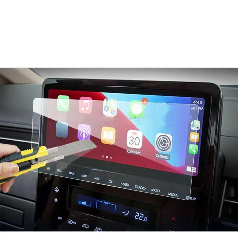 AXTAZS Kompatibel Mit Hyundai Für Staria 2021 2022, Auto-Infotainment, GPS-Navigation, Kratzfeste Schutzfolie Aus Gehärtetem Glas Displayschutzfolien GPS(10.25 inch) von AXTAZS