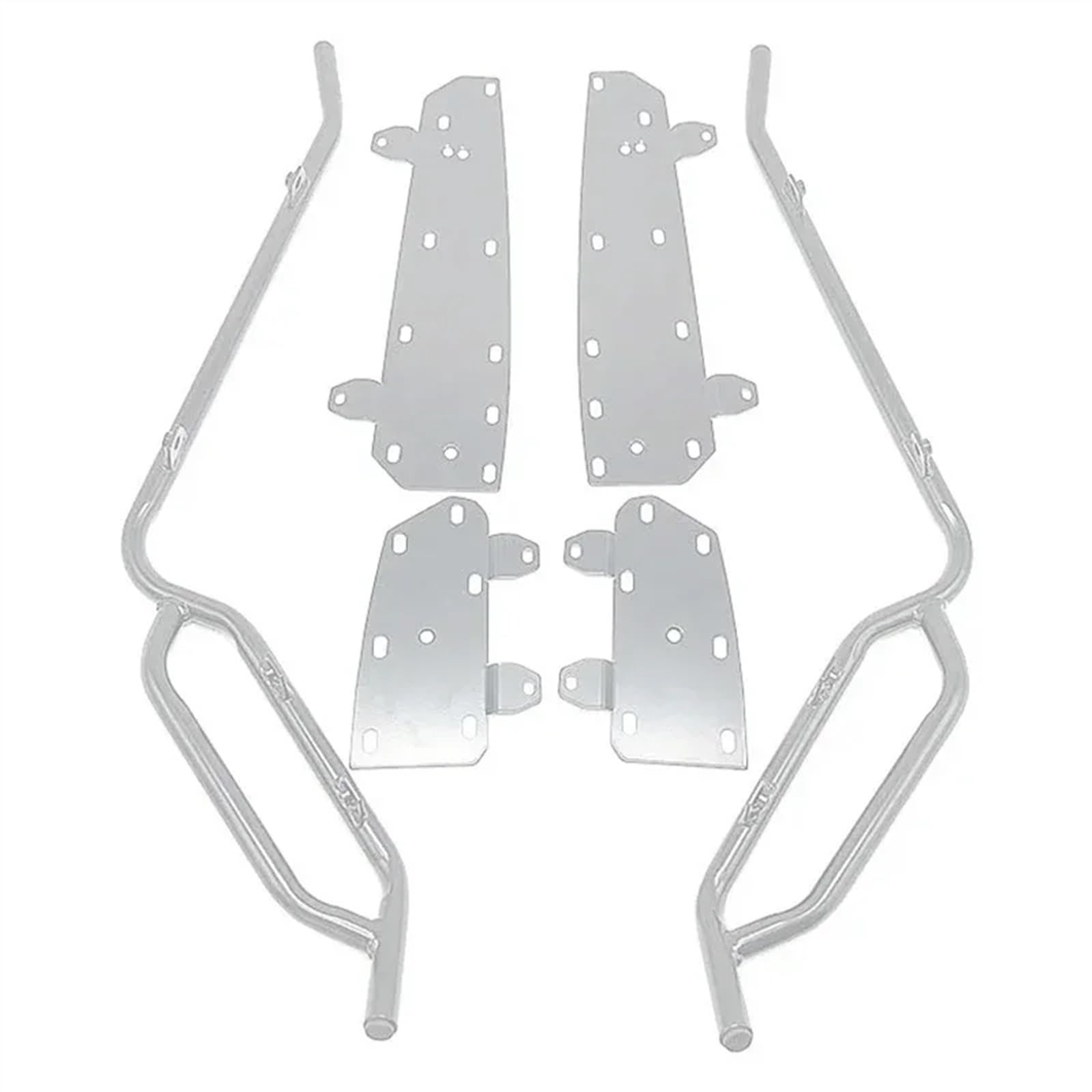 AXTAZS Motorschutz Crash Bar Kompatibel Mit Forza 350 Für NSS350 2021 2022 2023 Motorrad-Sturzbügel, Motorschutz, Stoßstange, Motorradzubehör(Silver) von AXTAZS