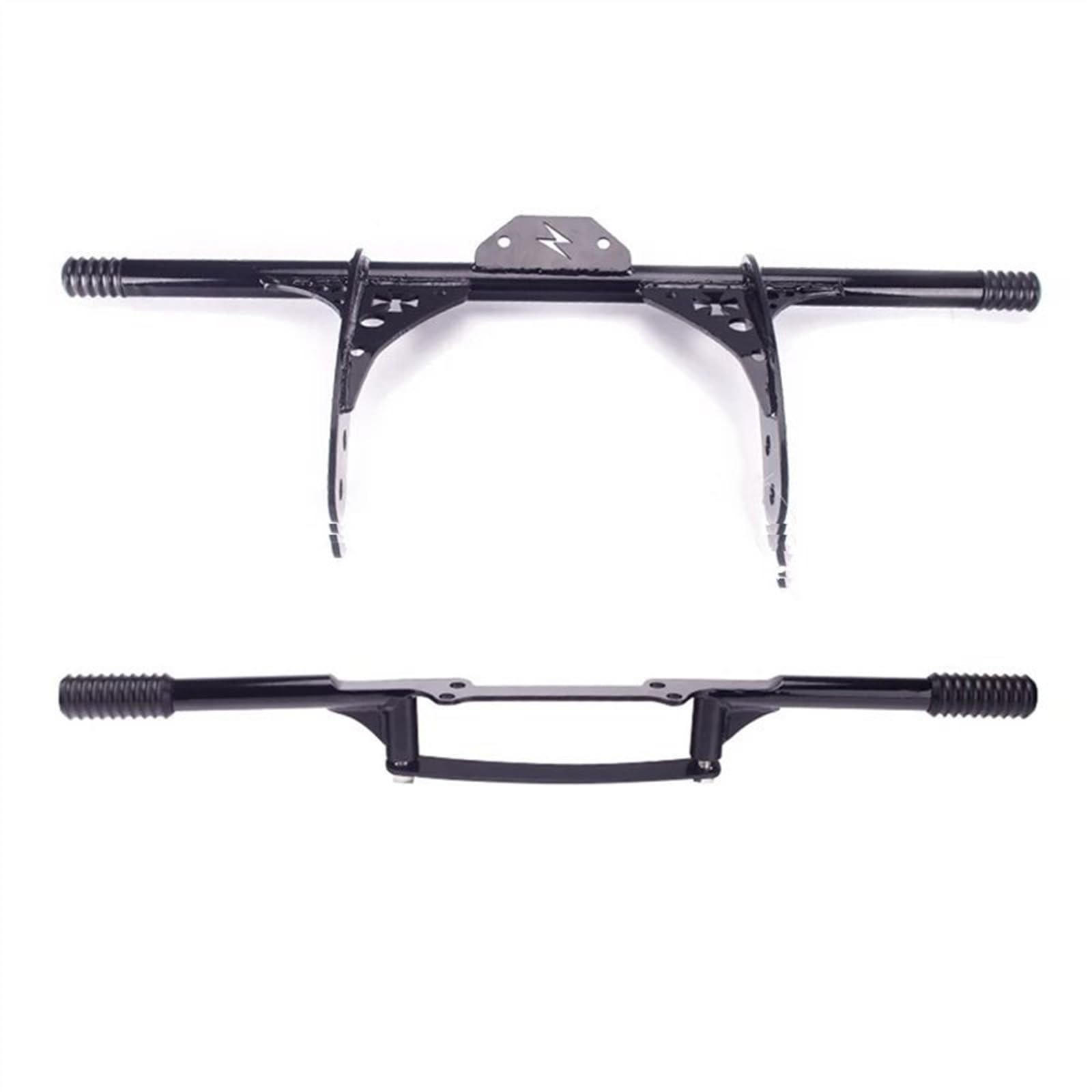 AXTAZS Motorschutz Crash Bar Kompatibel Mit Für Dyna Für Sports Glide Für Custom Für FXDC 2007-2014 Motorschutzbügel Sturzbügel Rahmenschieberschutz Motorradzubehör(1 Set Front Rear) von AXTAZS