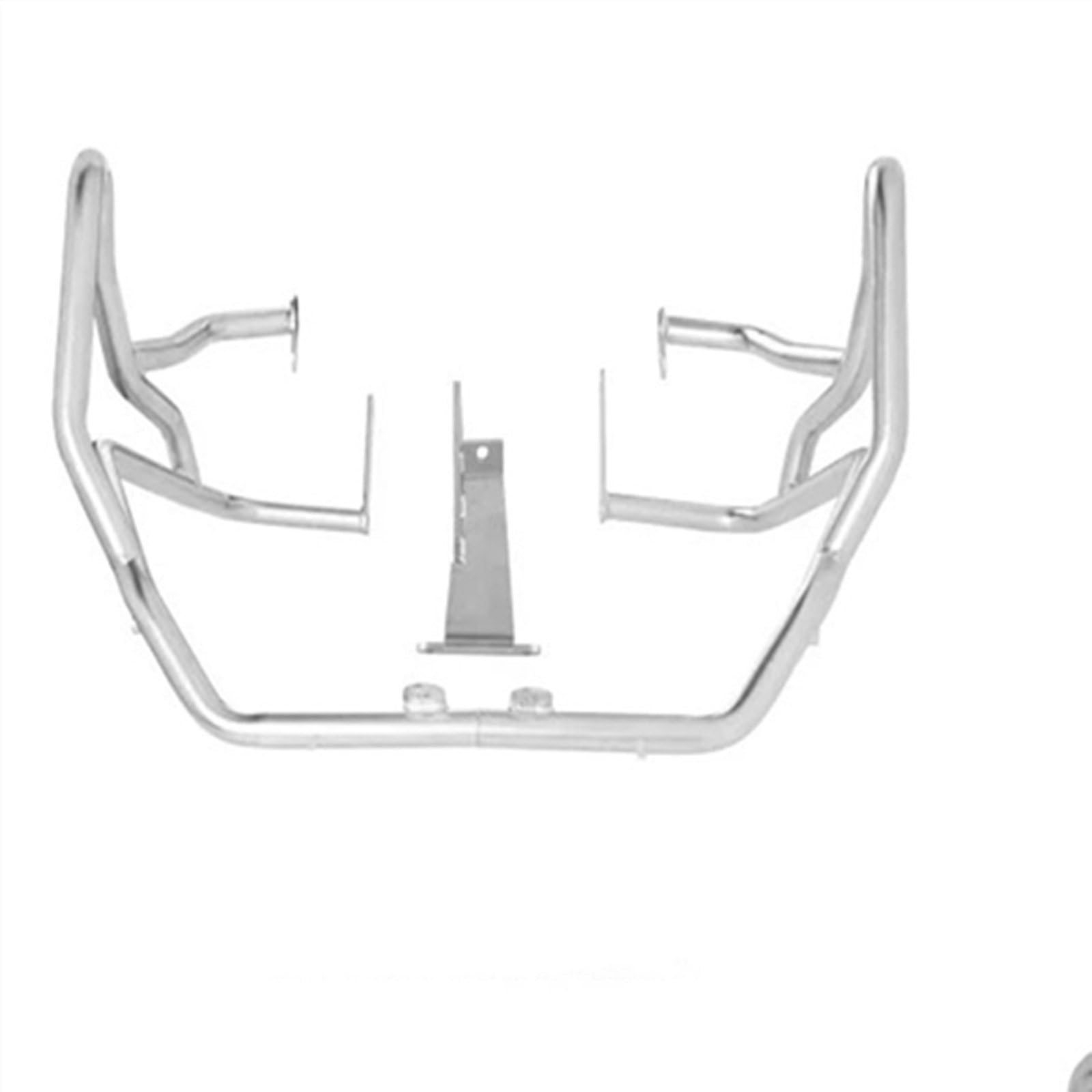 AXTAZS Motorschutz Crash Bar Kompatibel Mit Für F750GS 2018-2023 Sturzbügel Motorschutz Stoßstangenrahmen Schieberschutz Gastankschutz Motorradzubehör(Silver) von AXTAZS