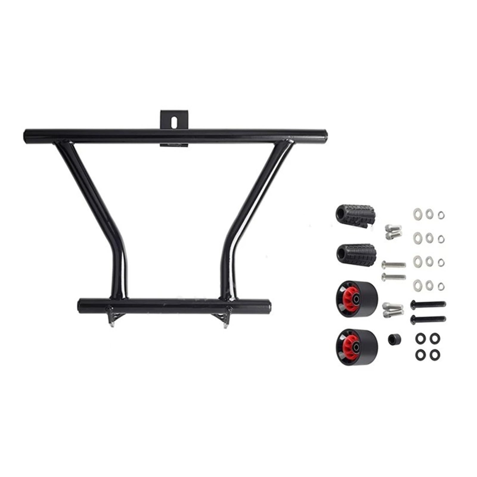 AXTAZS Motorschutz Crash Bar Kompatibel Mit Für Softail Für Street Bob Für 114 Für FXBBS FXBB Motorstoßstangenschutz Crash Slider Bars Gastankschutz Motorradzubehör(Front Crash Bar) von AXTAZS