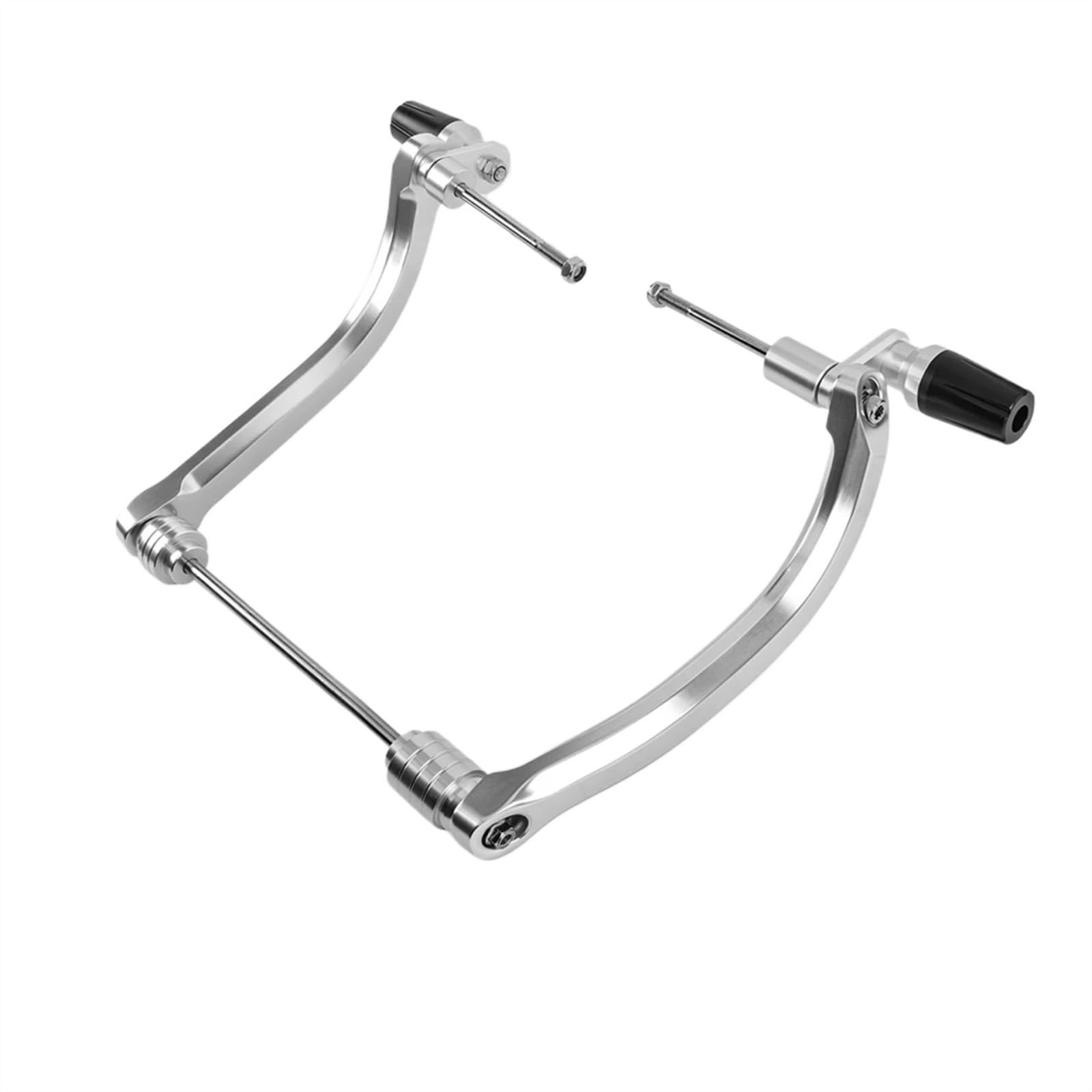 AXTAZS Motorschutz Crash Bar Kompatibel Mit Kawasaki Für Z650RS 2022 2023 2024 Motorschutz Anti-Crash-Rahmenschieber Fallende Crash-Schutzabdeckung Motorradzubehör(Silver) von AXTAZS