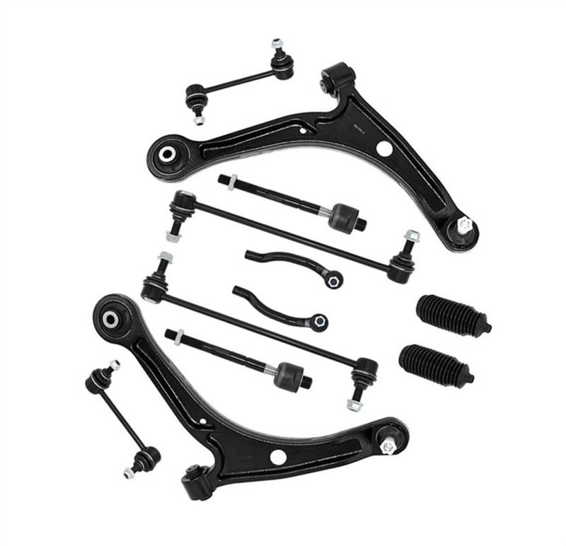 AXTAZS Querlenkersatz Kompatibel Mit Acura Für MDX 2001 2002 2003 2004 2005 51360S3VA00 51350S3VA00 Vorderradaufhängungssatz Querlenker Kugelgelenk Spurstangenkopfsatz von AXTAZS