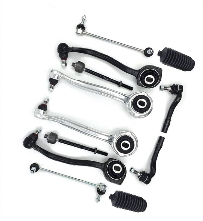 AXTAZS Querlenkersatz Kompatibel Mit Benz C55 Für AMG 2005 2006 C32 Für AMG 2002 2003 2004 Querlenker Vorderer Querlenker Spurstangenkopf Kugelgelenk Stabilisator-Kits von AXTAZS