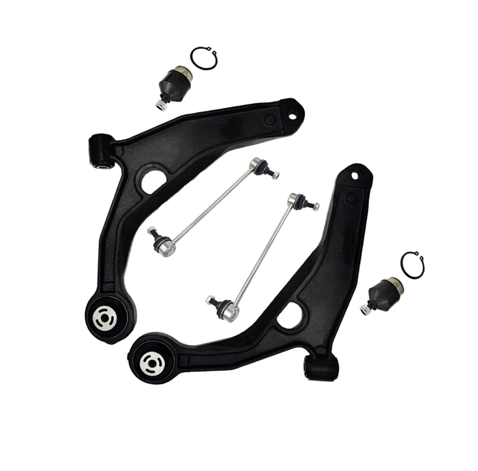 AXTAZS Querlenkersatz Kompatibel Mit Chrysler 200 2011-2014 Für Sebring 2007-2010 Vorderer Unterer Linker Rechter Querlenker Kugelgelenk Aufhängungssatz Wishbone Spurlenker von AXTAZS