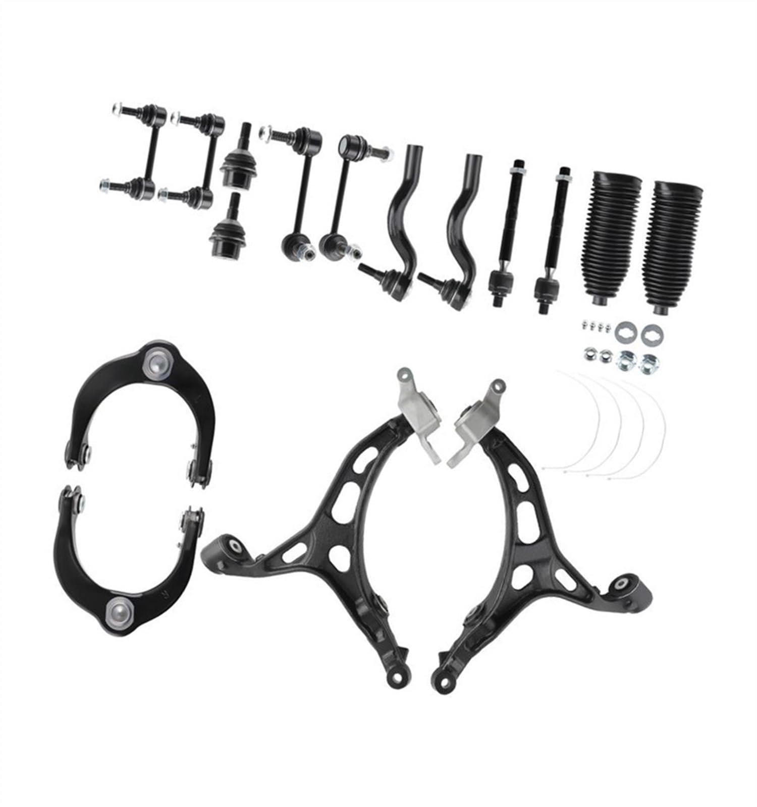 AXTAZS Querlenkersatz Kompatibel Mit Dodge Für Durango 2015 2014 2013 2012 2011 68046195AD 2606861 Obere Untere Aufhängungslenkermanschetten Spurstangen Stabilisator MS251101 von AXTAZS