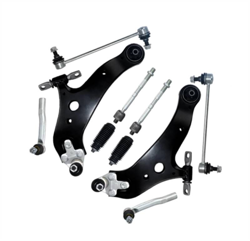 AXTAZS Querlenkersatz Kompatibel Mit Lexus Für RX450h RX350 2010 2011 2012 2013 2014 2015 Aufhängung Querlenker Vorne Unten Querlenker Stabilisatorverbindung Spurstange von AXTAZS