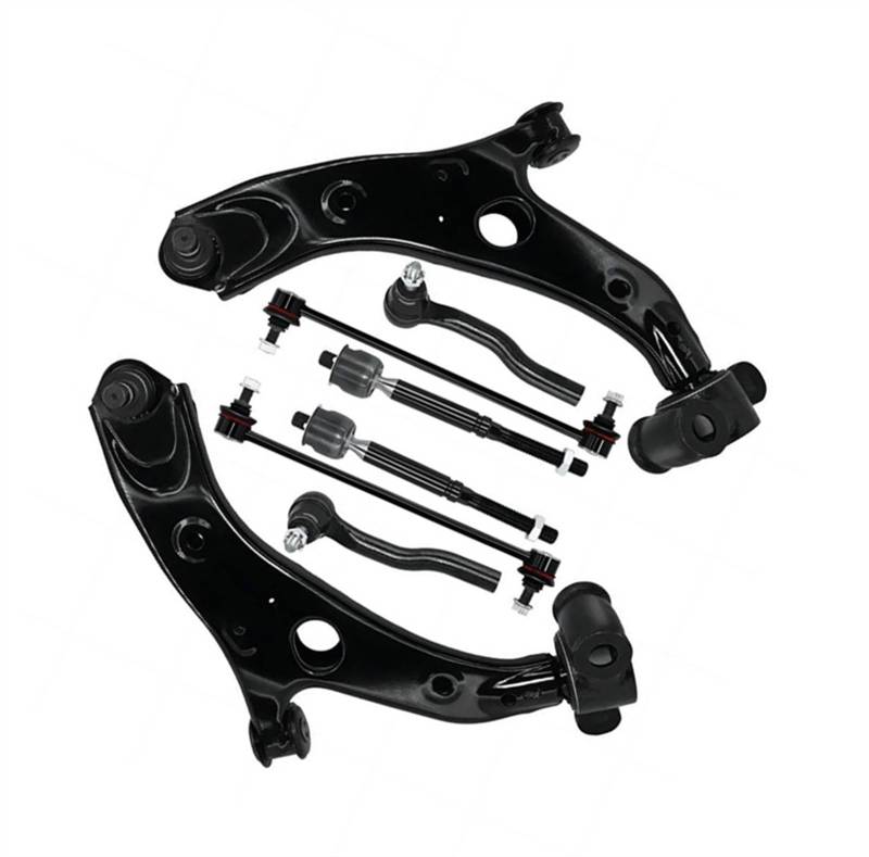 AXTAZS Querlenkersatz Kompatibel Mit Mazda 3 Sport 2014 2015 2016 2017 2018 B45A34300E B45A34350E Vorderer Unterer Querlenker Stabilisatorverbindung Spurstangenkopf Aufhängungssatz von AXTAZS