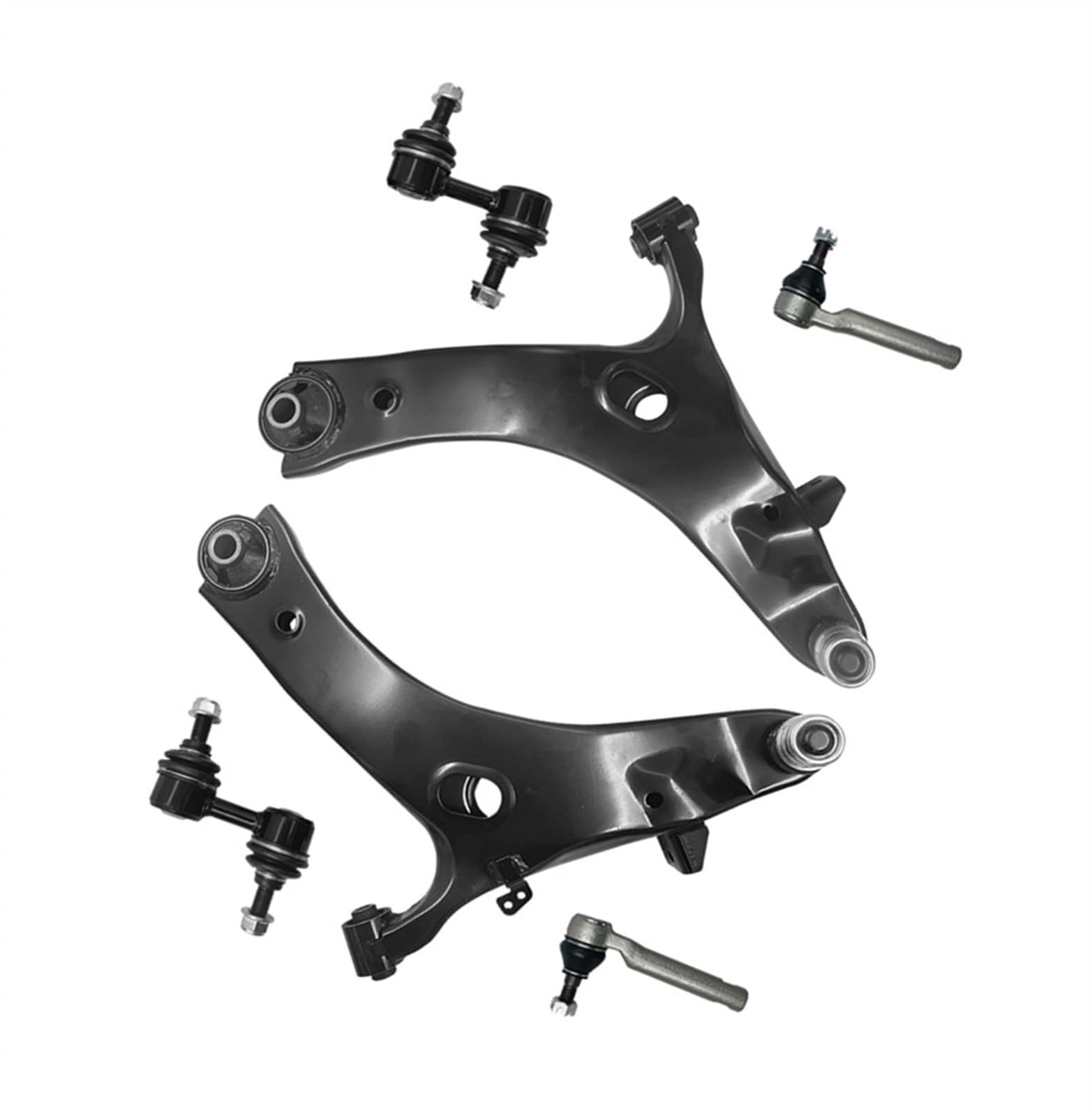 AXTAZS Querlenkersatz Kompatibel Mit Subaru Für Forester 2009 2010 2011 2012 2013 Für Impreza 2011–2014, Vorderer Unterer Querlenker, Stabilisator, Endverbindungssatz von AXTAZS