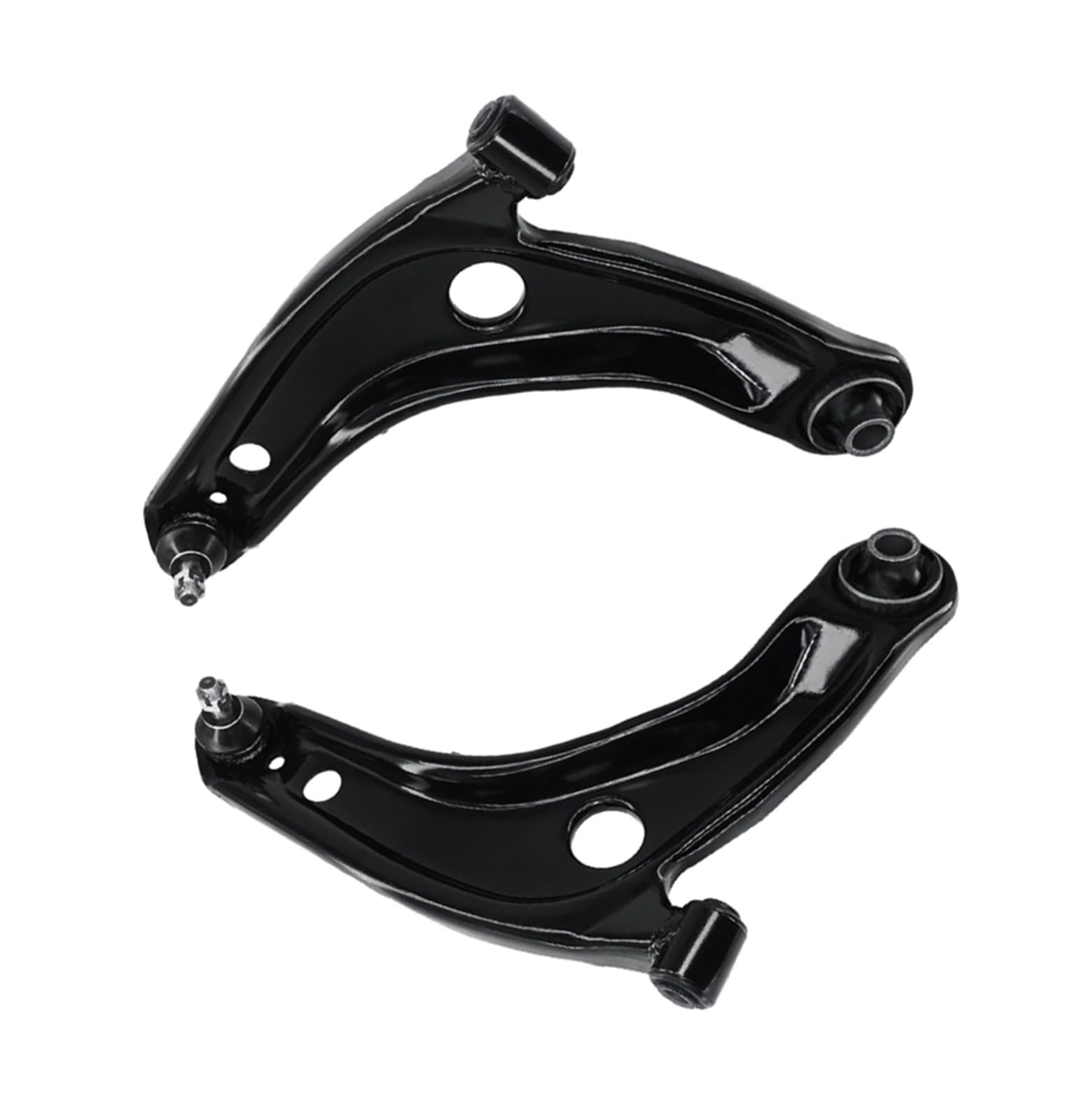 AXTAZS Querlenkersatz Kompatibel Mit Toyota Für Yaris 2007–2018 Für Prius C 2012 2013 2014 2015–2019 Wishbone-Aufhängungsarm-Kit Vorne Unten Links Rechts Querlenker von AXTAZS