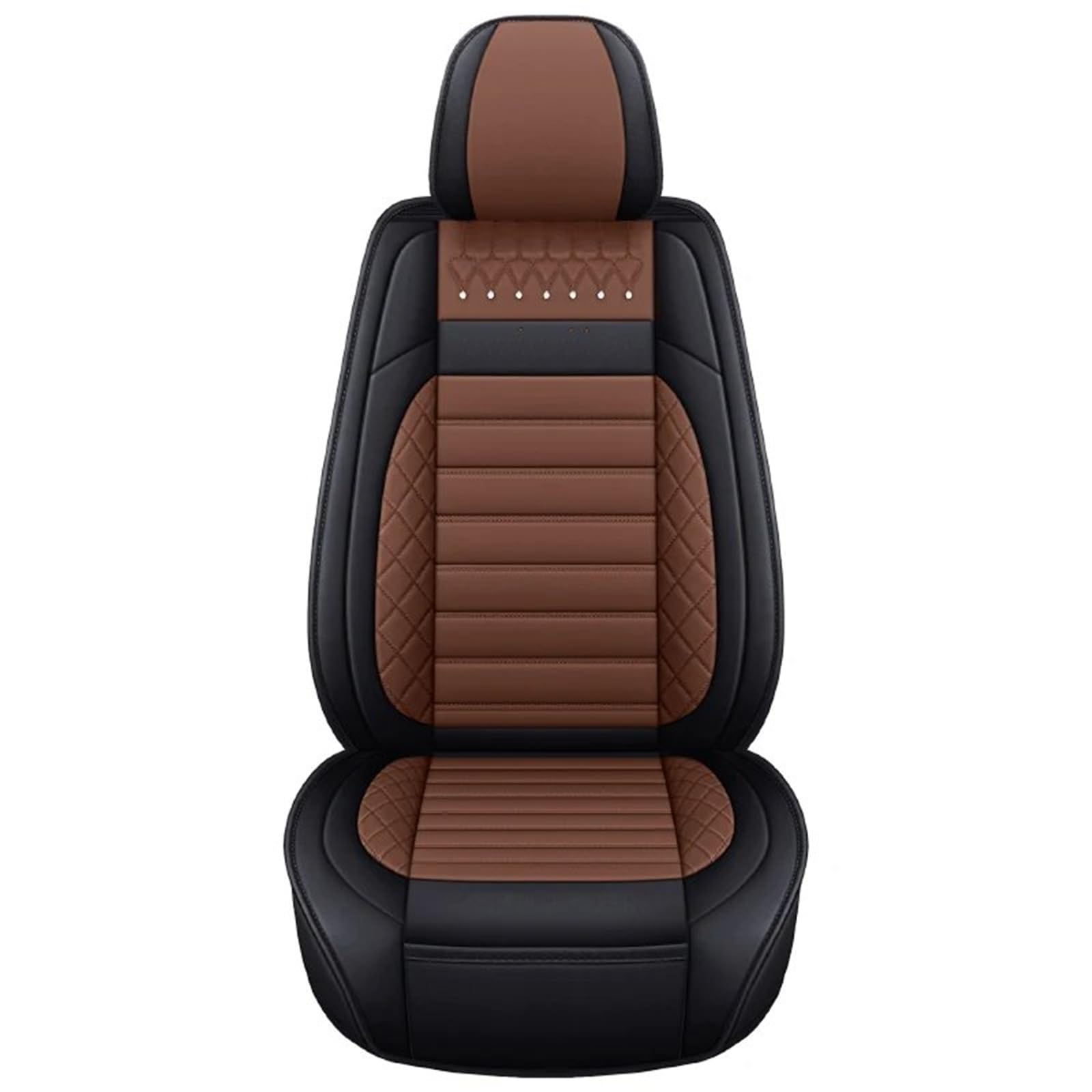 Auto Sitzbezügesets Kompatibel Mit Acura Alle Modelle. Autositzbezug, Auto-Innenraum-Schutzpolster Für Autositze(Brown,Front) von AXTAZS