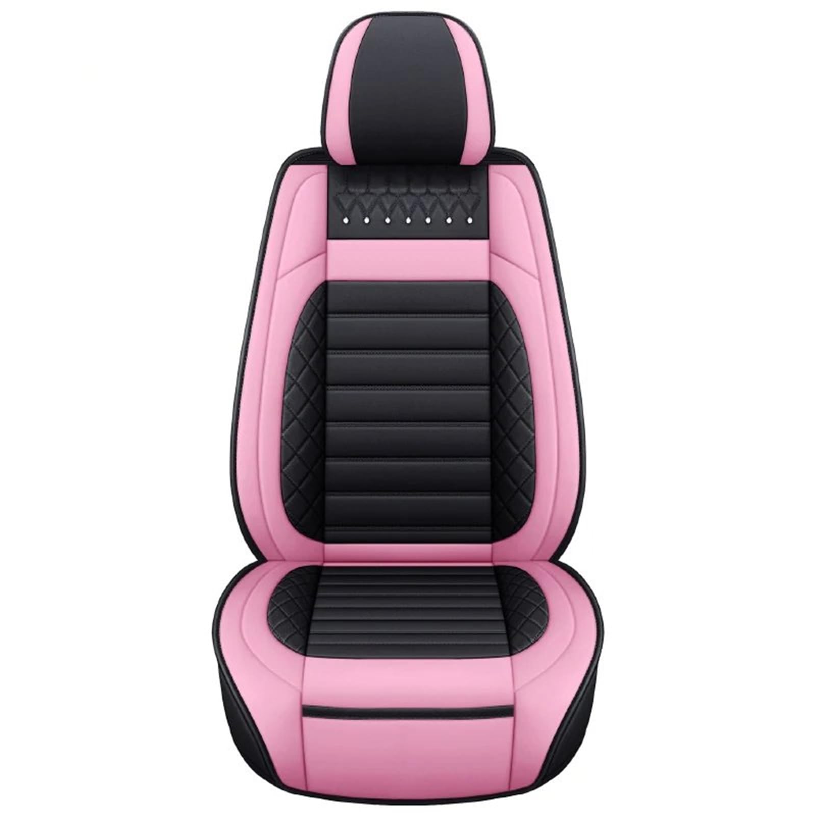 Auto Sitzbezügesets Kompatibel Mit Acura Alle Modelle. Autositzbezug, Auto-Innenraum-Schutzpolster Für Autositze(Pink,Front) von AXTAZS