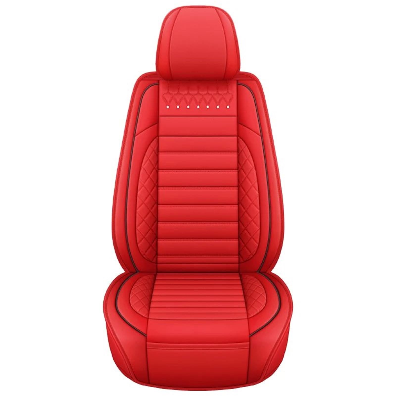 Auto Sitzbezügesets Kompatibel Mit Acura Alle Modelle. Autositzbezug, Auto-Innenraum-Schutzpolster Für Autositze(Red,Front) von AXTAZS