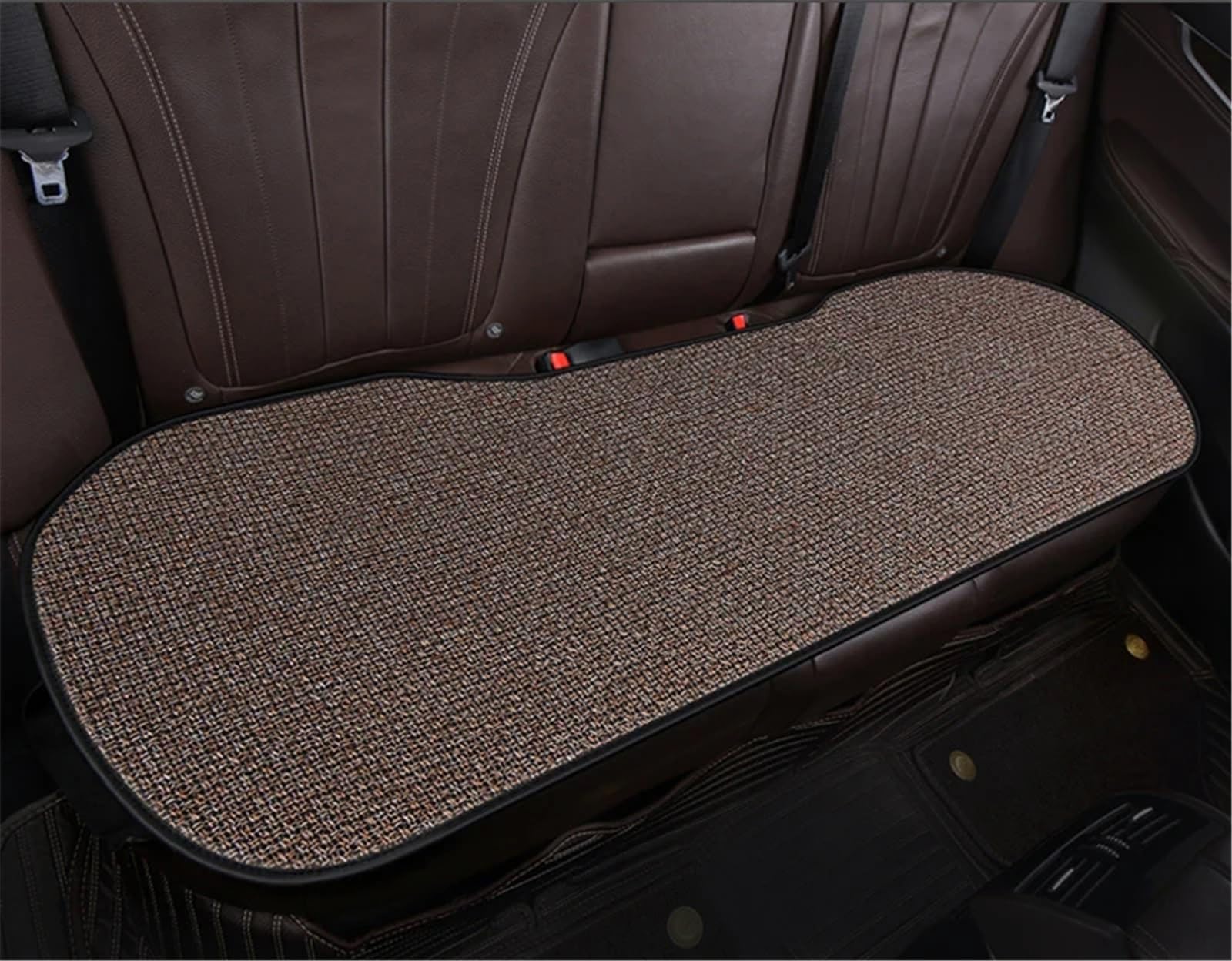 Auto Sitzbezügesets Universal Auto Sitz Abdeckung Schützen Vorne Hinten Kissen Autos Zubehör Auto Interior Styling Autos Auto Sitz Schutz Pads(Brown,D) von AXTAZS