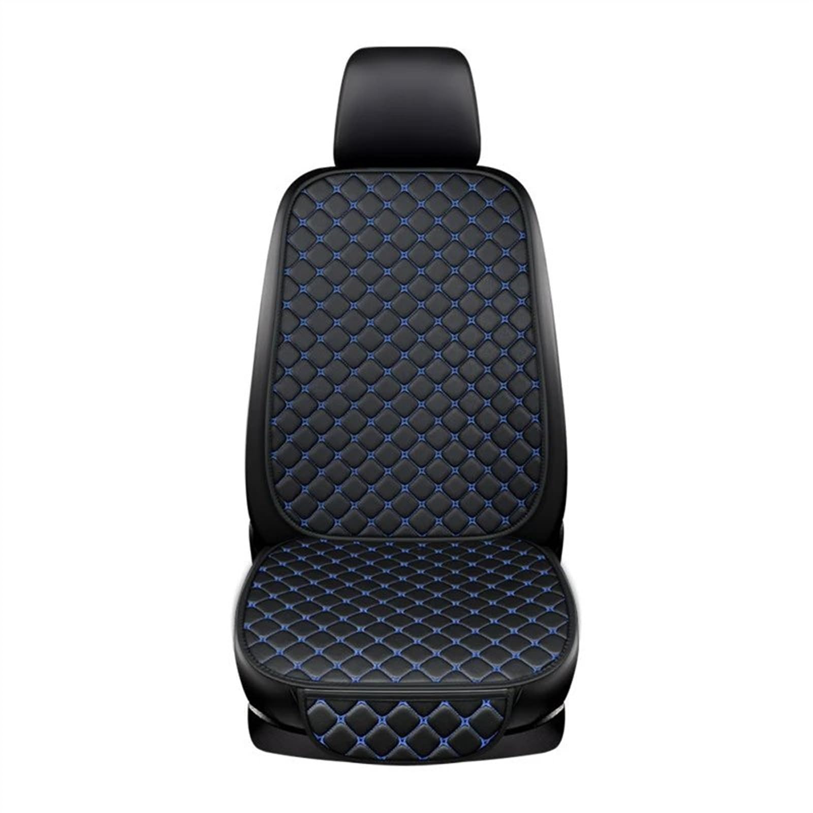 Auto Sitzbezügesets Universal Auto Sitz Pad Auto Auto Seat Protector Auto Vorne/hinten Sitz Abdeckung Auto Sitz Schutz Pads Automobil Innen Zubehör(Blue,Ront seat pad) von AXTAZS