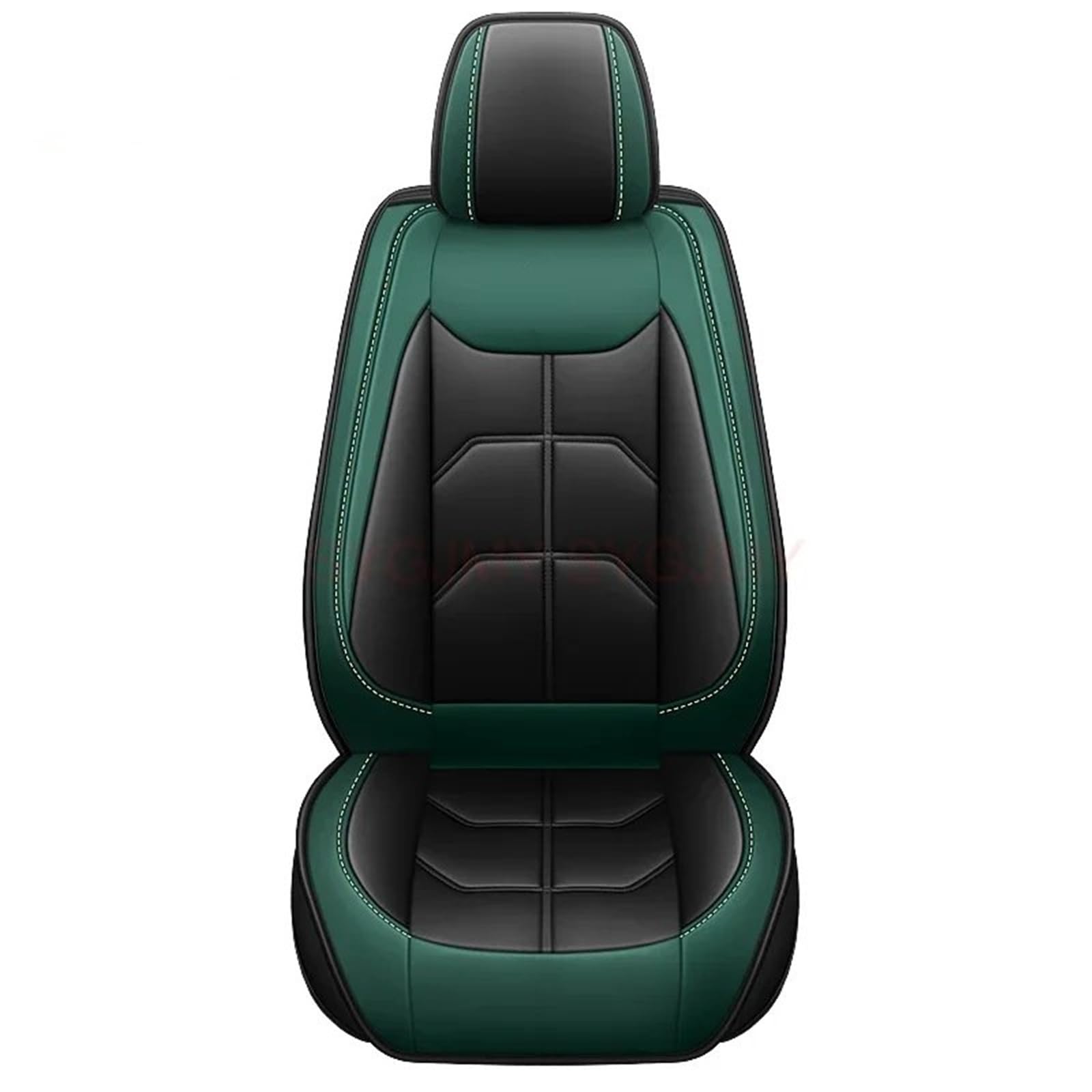 Auto Sitzbezügesets Universal Auto Sitzbezug Akzent Zubehör Auto Sitz Schutz Pads Auto Vordersitz Abdeckung Automobil Innen Auto Sitz Abdeckung(Green) von AXTAZS