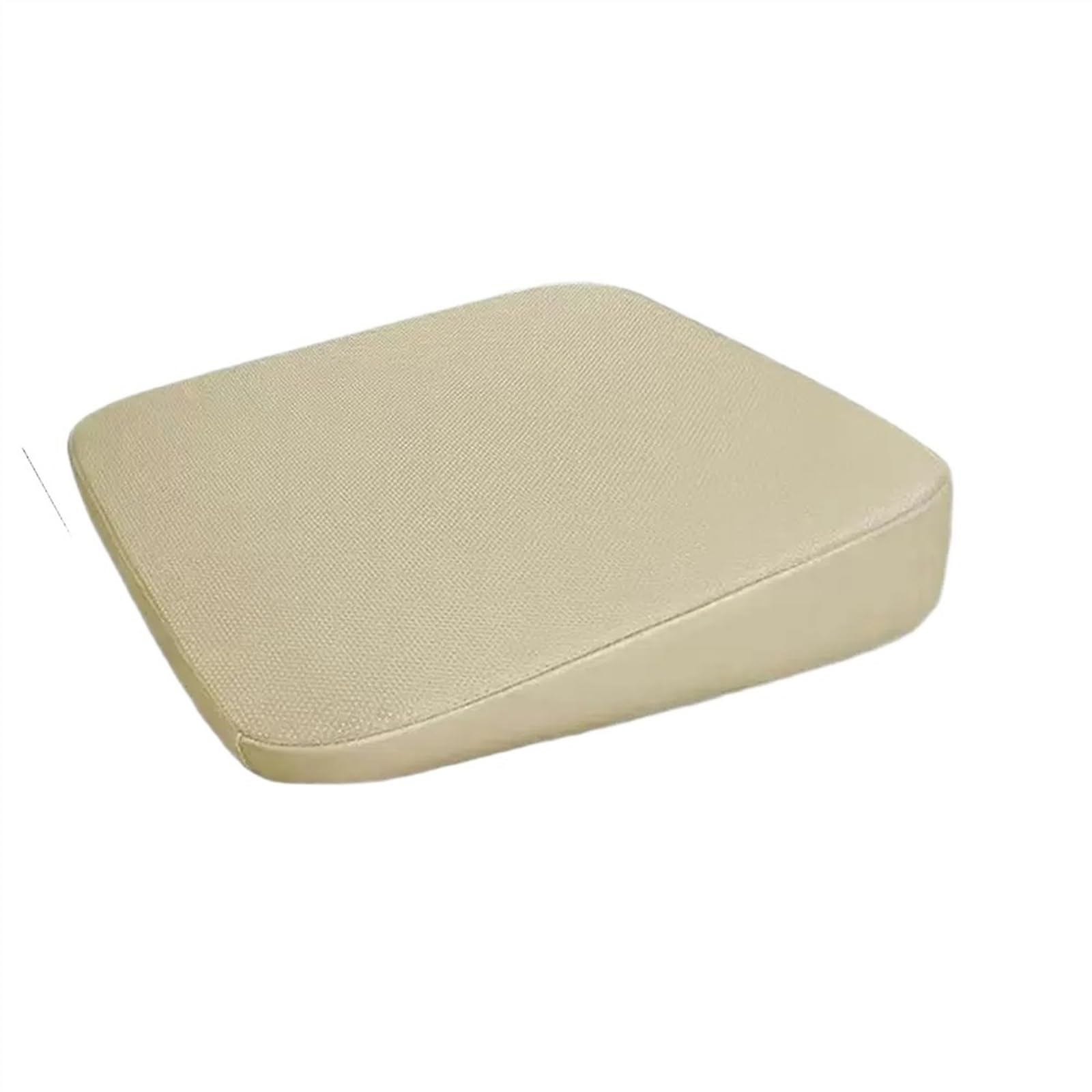 Auto Sitzbezügesets Universal Auto Sitzkissen Sitzkissen Pad Fahrer Sitz Für Booster Sitzkissen Für Auto Auto Sitzkissen Auto Zubehör Automobil Innen(Beige) von AXTAZS