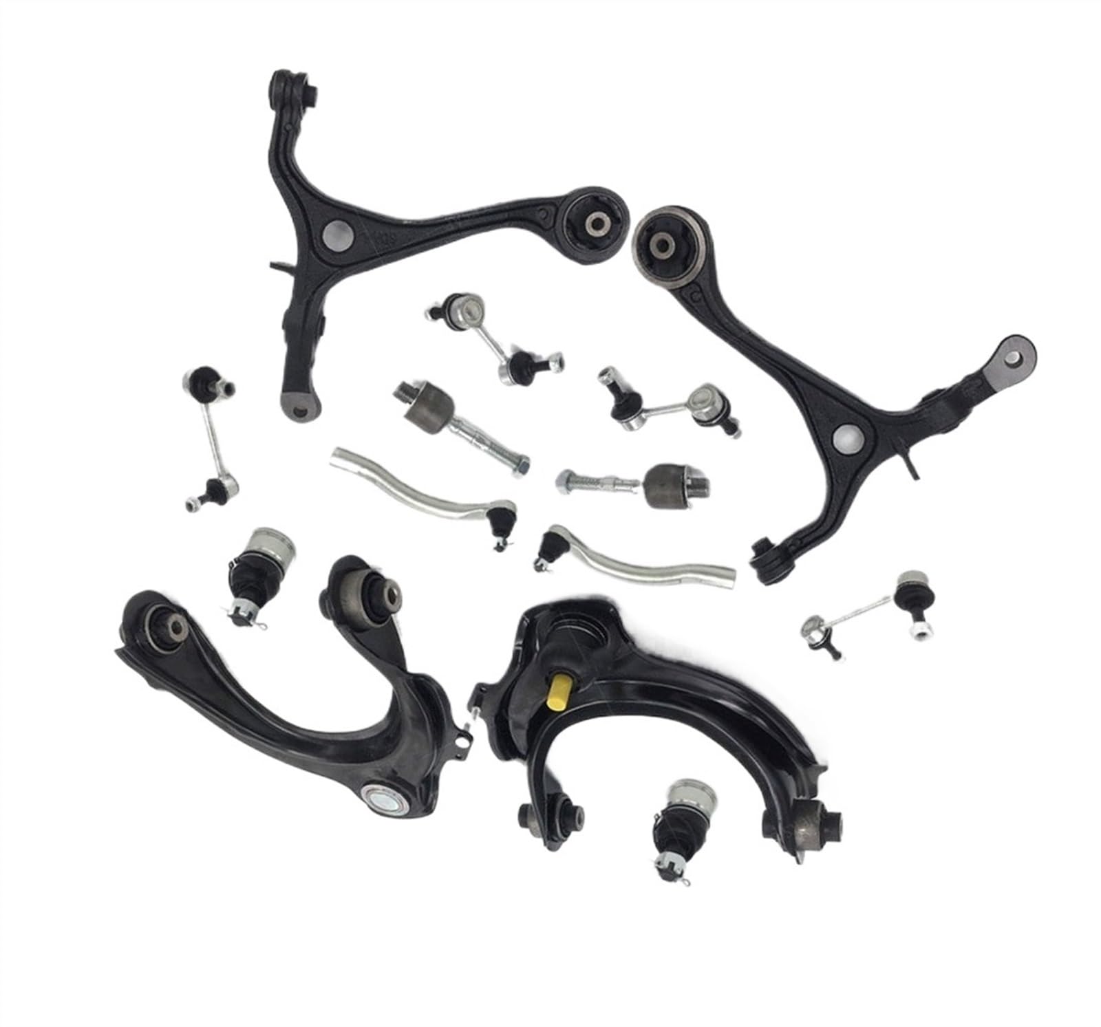 Querlenkersatz Kompatibel Mit Acura Für TSX 2.4L 2004 2005 2006 2007 2008 K640289 K640290 Front Lower Upper Control Arm Kits Suspension Wishbone Control Arm von AXTAZS