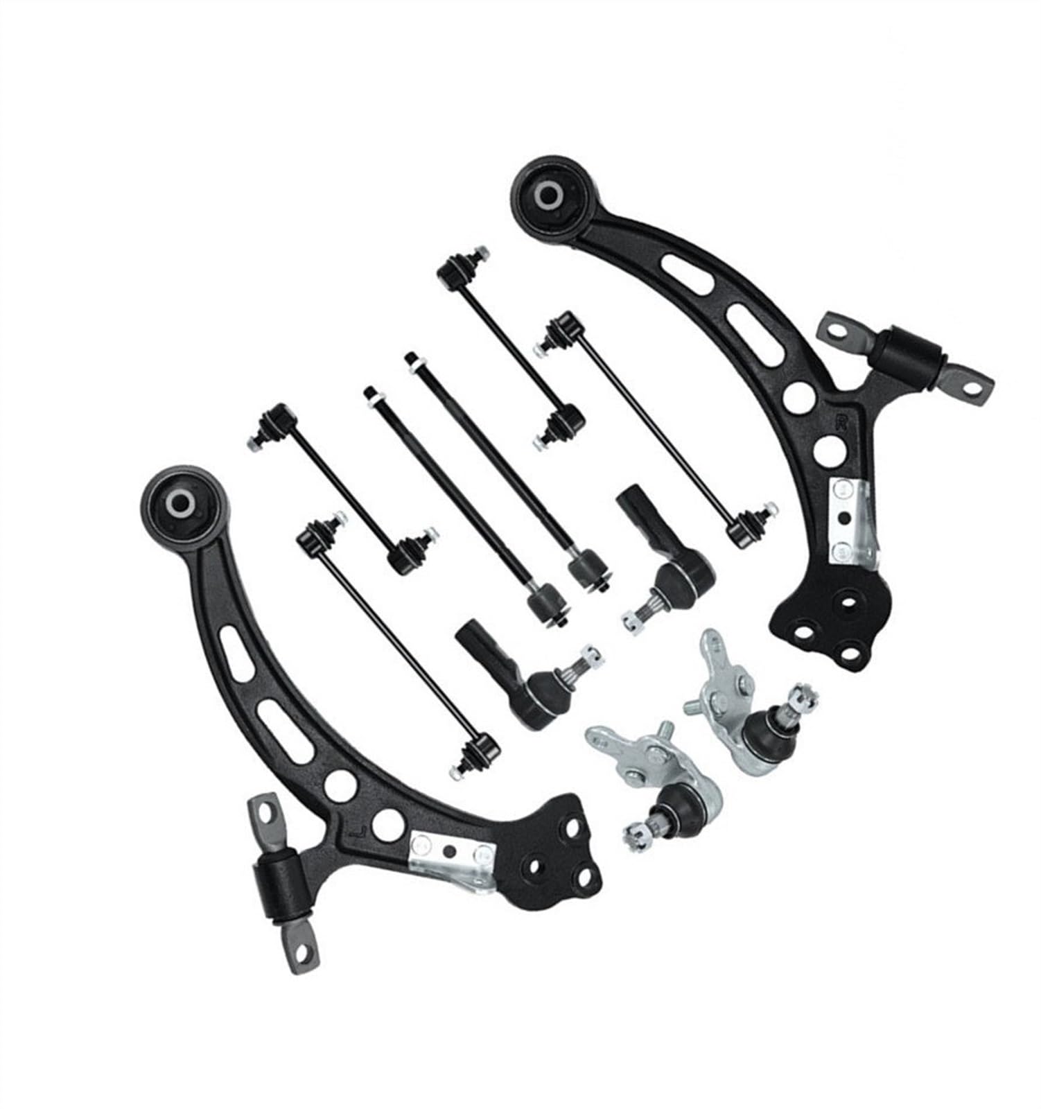 Querlenkersatz Kompatibel Mit Toyota Für Avalon 1997 Für Camry 1997 1998 1999 2000 2001 4806806040 Front Lower Arm Sway Bar Link Spurstange Suspension von AXTAZS