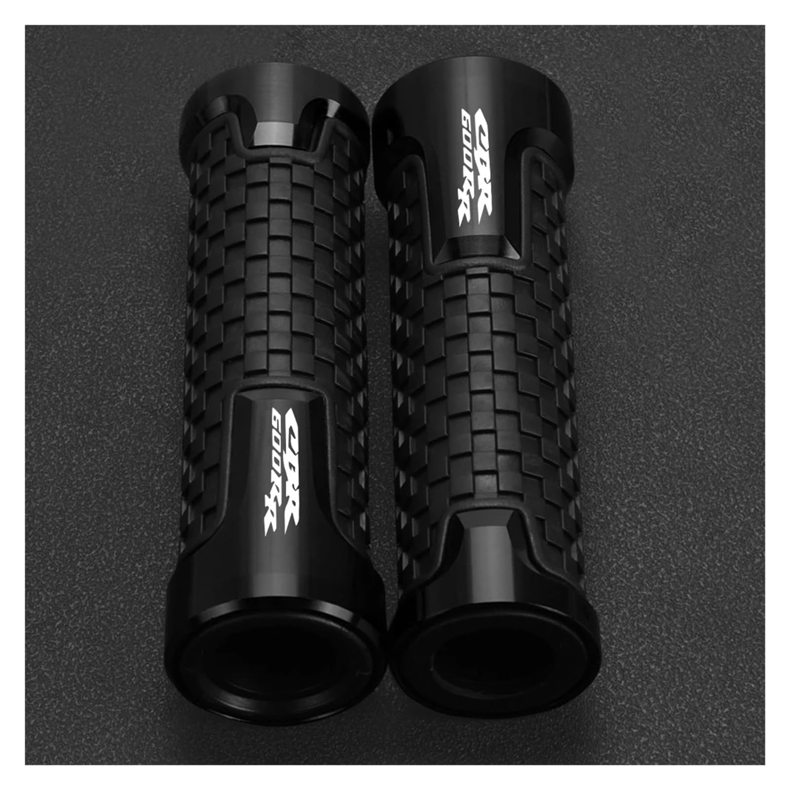 Bike Lenker Griffe Für Hon@&da CBR 600 RR CBR 600RR CBR600RR 2003-2024 2023 2022 2021 Motorrad-Lenkergriffe Lenkerenden Anti-Vibrations-Stecker(Black1) von AYCATICUNT