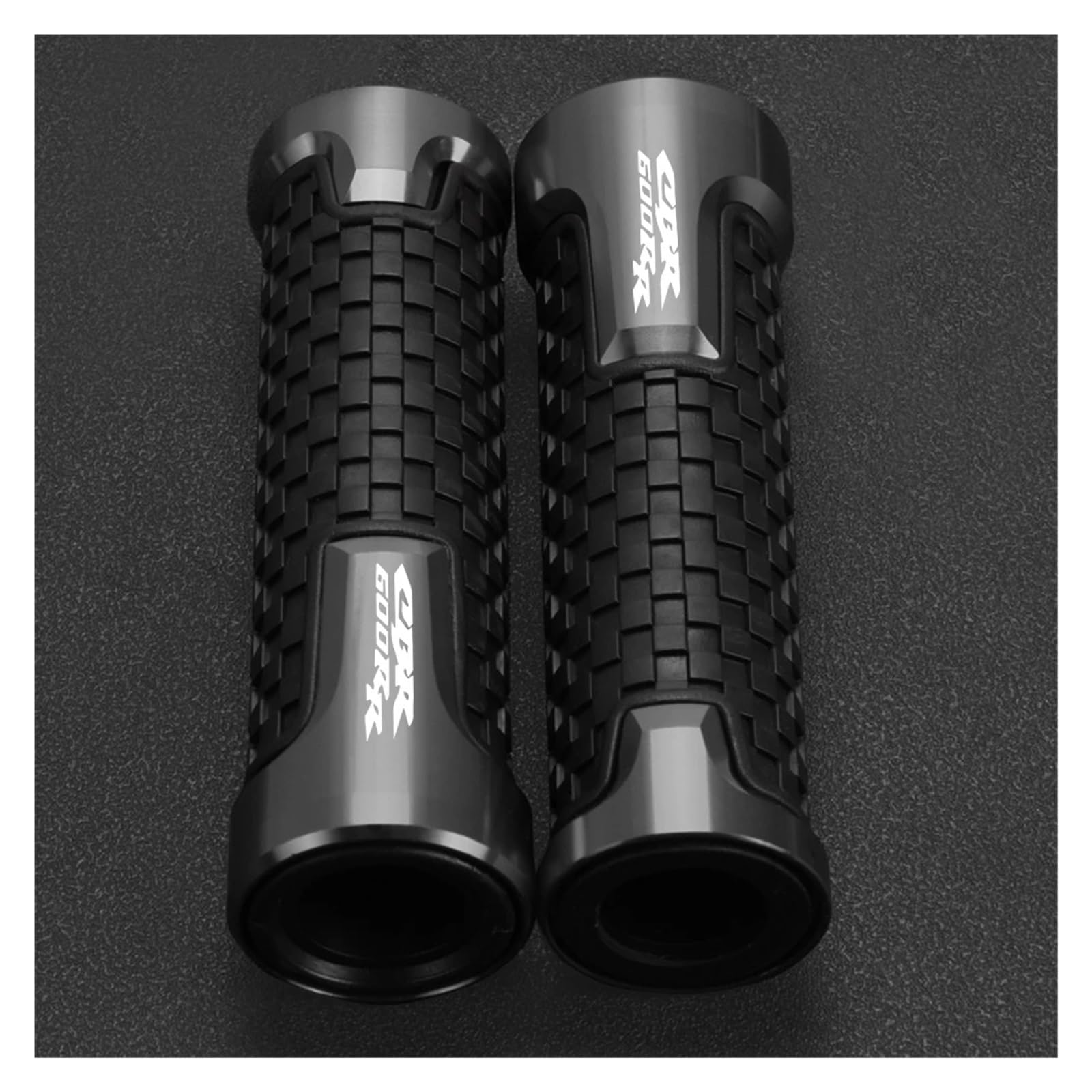 Bike Lenker Griffe Für Hon@&da CBR 600 RR CBR 600RR CBR600RR 2003-2024 2023 2022 2021 Motorrad-Lenkergriffe Lenkerenden Anti-Vibrations-Stecker(Gray) von AYCATICUNT