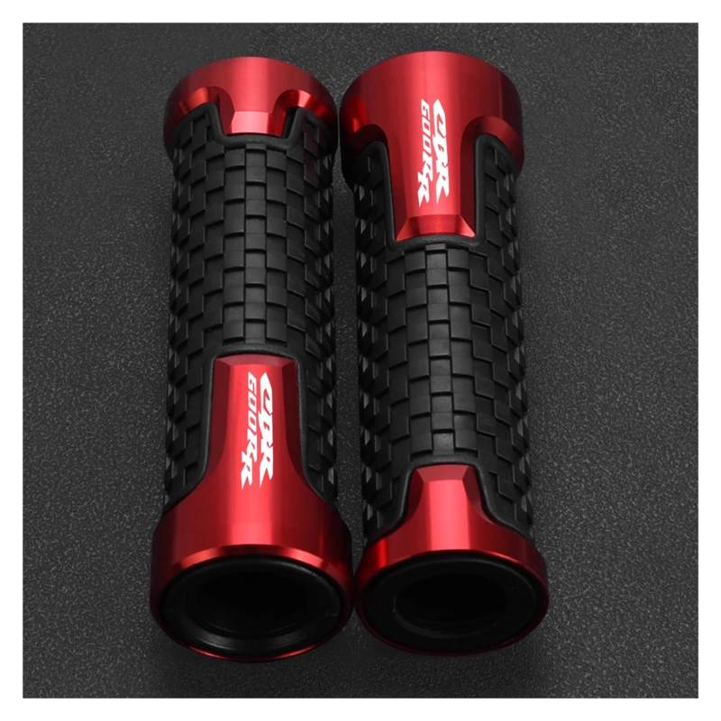 Bike Lenker Griffe Für Hon@&da CBR 600 RR CBR 600RR CBR600RR 2003-2024 2023 2022 2021 Motorrad-Lenkergriffe Lenkerenden Anti-Vibrations-Stecker(Red) von AYCATICUNT