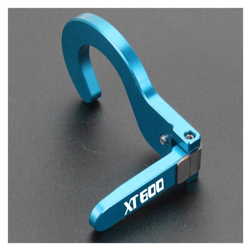 Hupenknopfverlängerung FÜR XT600 XT 600 1984-2004 2003 2002 2001 2000 1999 98 Motorrad Schalter Taste Abdeckung Horn Taste Shell Verlängerung Halterung(Light blue with logo) von AYCATICUNT