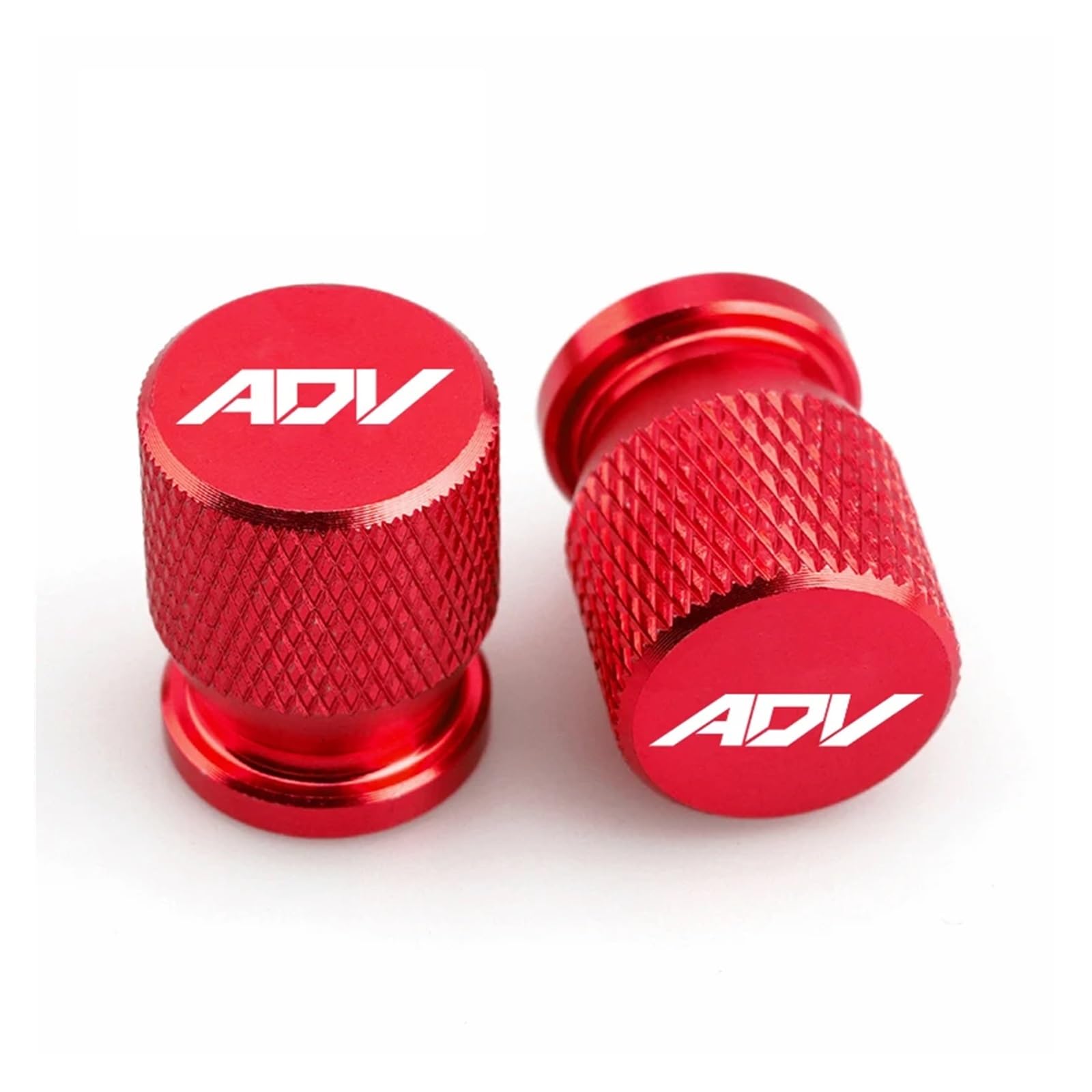 Reifenventilabdeckung Für Hon@&da ADV350 ADV150 ADV160 ADV 350 150 160 Motorrad CNC Reifen Ventil Air Port Stem Abdeckung Kappe Stecker 2PCS(Red ADV) von AYCATICUNT