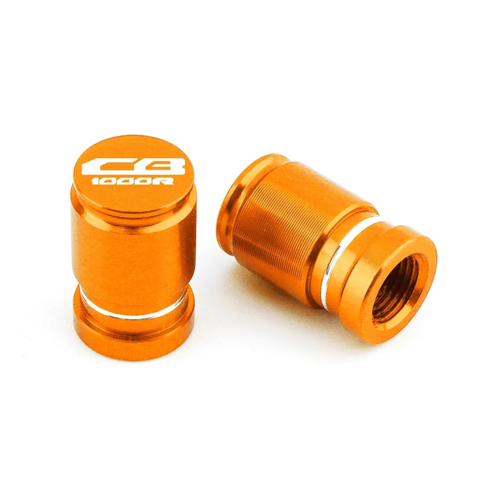 Reifenventilabdeckung Für Hon@&da CB1000R CB 1000R 2008-2020 2021 2022 Motorrad CNC Zubehör Rad Reifen Ventil Stem Caps Luftdichte Abdeckung(Orange) von AYCATICUNT