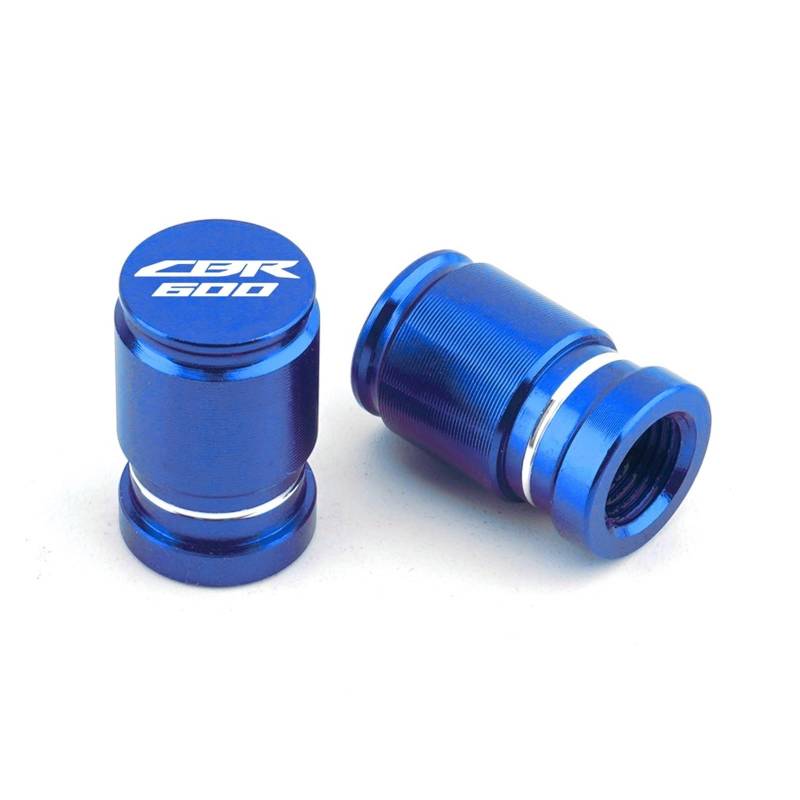 Reifenventilabdeckung Für Hon@&da CBR600 CBR600F CBR600RR F2, F3, F4, F4i Sport/F Motorrad CNC Zubehör Rad Reifen Ventil Stem Caps Abdeckung(CBR600 Blue) von AYCATICUNT