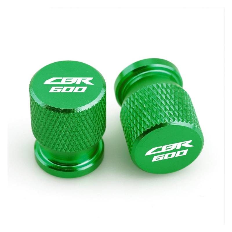 Reifenventilabdeckung Für Hon@&da CBR600 F2 F3 F4 F4i Sport/F CBR600F CBR600RR 1991-2017 Motorrad Rad Reifen Teile Ventil Stem Caps Abdeckung(Green) von AYCATICUNT