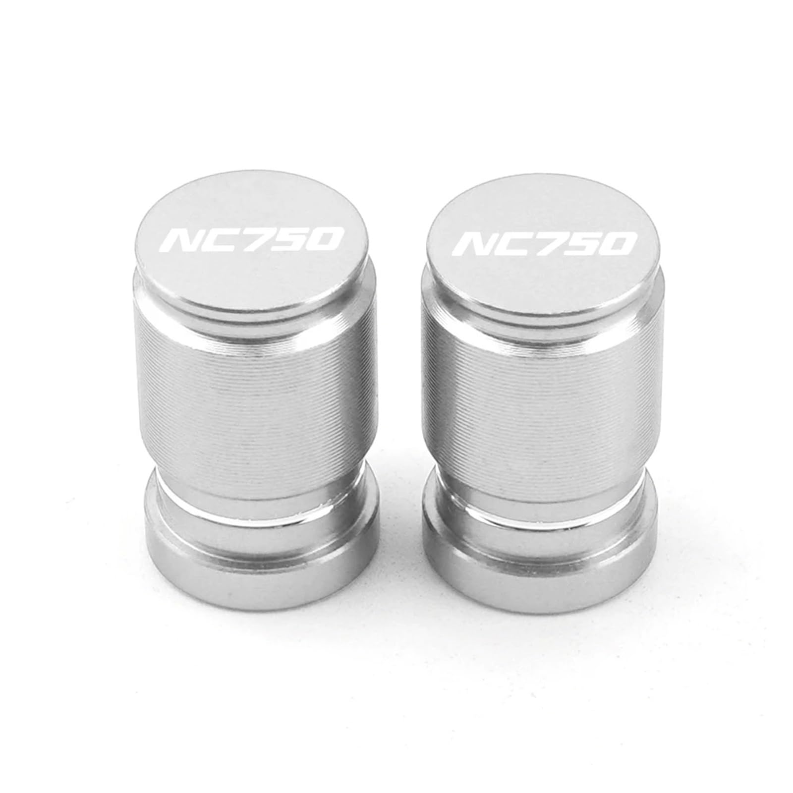 Reifenventilabdeckung Für Hon@&da NC750 NC750X NC750S Motorrad Universal Reifen Ventil Air Port Stem Abdeckung Kappe Stecker CNC Aluminium Zubehör(Silver) von AYCATICUNT