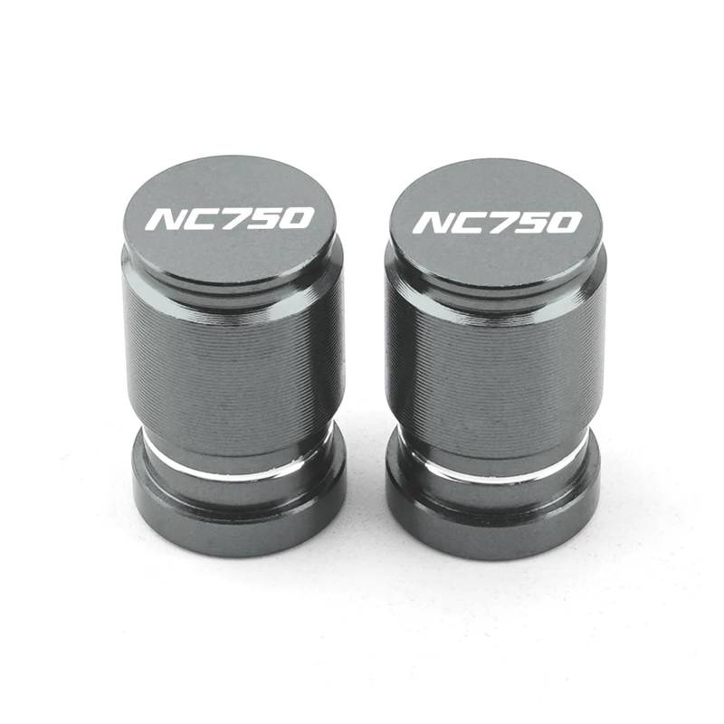 Reifenventilabdeckung Für Hon@&da NC750 NC750X NC750S Motorrad Universal Reifen Ventil Air Port Stem Abdeckung Kappe Stecker CNC Aluminium Zubehör(Titanium) von AYCATICUNT