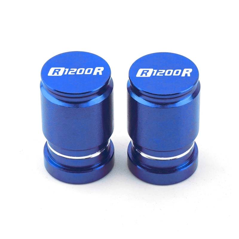 Reifenventilabdeckung Für R1200R R1200R R1200 S SE ST 2021 Motorrad CNC Zubehör Reifen Ventil Air Port Stem Abdeckungen Kappe Stecker(Blue) von AYCATICUNT