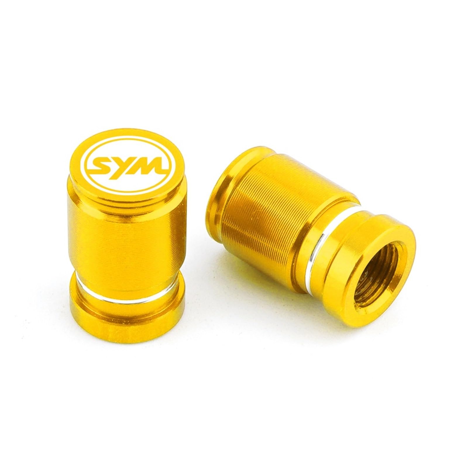 Reifenventilabdeckung Für SYM CRUISYM 125 150 180 250 300 300i CRUISYM300 Alpha Motorrad CNC Zubehör Rad Reifen Ventil Stem Cap Luftdichte Abdeckung(Gold) von AYCATICUNT