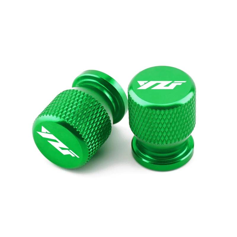 Reifenventilabdeckung for YZF R1 R3 R25 R6 R125 YZFR1 YZFR3 YZFR5 YZFR25 YZFR125 2013-2022 Motorcycle Tire Valve Caps Plug Air Port Stem Cover(Green) von AYCATICUNT