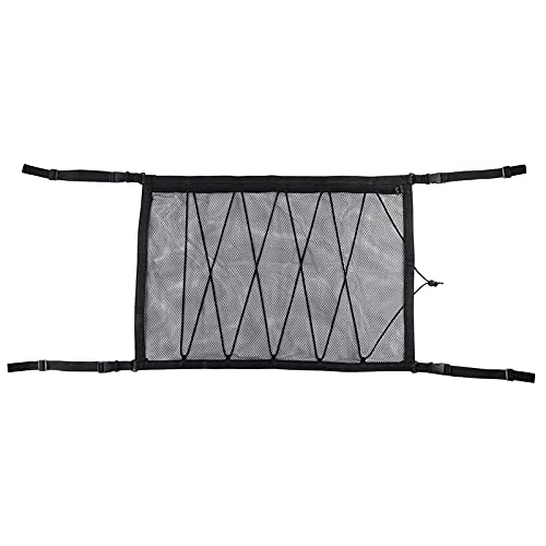 GepäCknetz Autodach,Auto Netz Dachhimmel 1 stück Polyester Auto Auto Dach Decke Cargo Net Pocket Mesh Aufbewahrungstasche Beutel 90x65cm von AYKANING