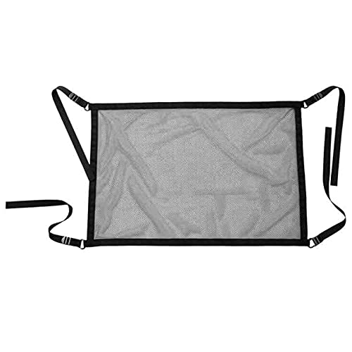 GepäCknetz Autodach,Auto Netz Dachhimmel Auto-Universal-Auto-Kofferraum-Fracht-Netznetz-Antrieb Organizer Deckenlagerung Netto-Taschen-Dach-Innentasche Multifunktions(No Zipper Black) von AYKANING