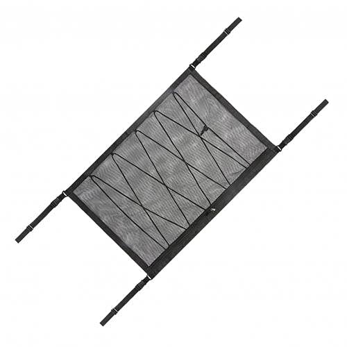 GepäCknetz Autodach,Auto Netz Dachhimmel Universal Auto Mesh Net Zubehör Auto Deckenaufbewahrungsnetze Innenorganisator Net Bag Polyester Maschenhalter Zubehör von AYKANING