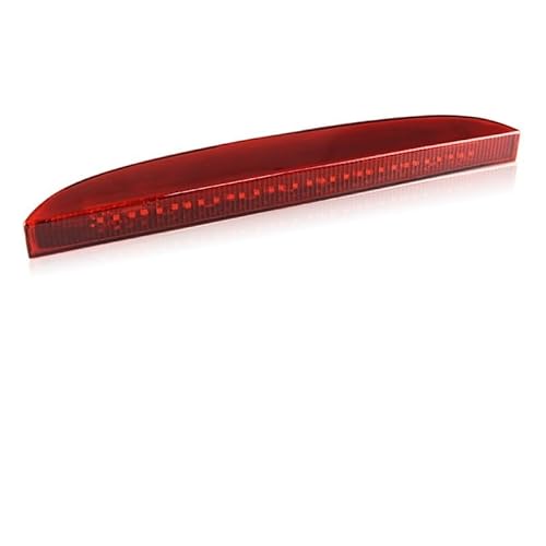 AYKNINGD Zusatzbremsleuchten，Bremsleuchte Hinten 1X Auto Hochmontierte Dritte Bremsleuchte Hinten Stoppsignalleuchte Rote Lampe Passend for Renault Clio II 1998-2005 7700410753(1PC Red Lens) von AYKNINGD