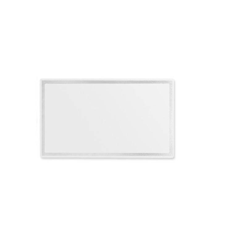 Auto Kosmetikspiegel,Auto Spiegel 1 * 15x8 cm/11x6,5 cm Auto Sonnenblende Spiegel Tragbare Make-Up Spiegel Edelstahl Klarer Bild Universal for LKW Vans SUV(11x6.5cm) von AYKNINGD