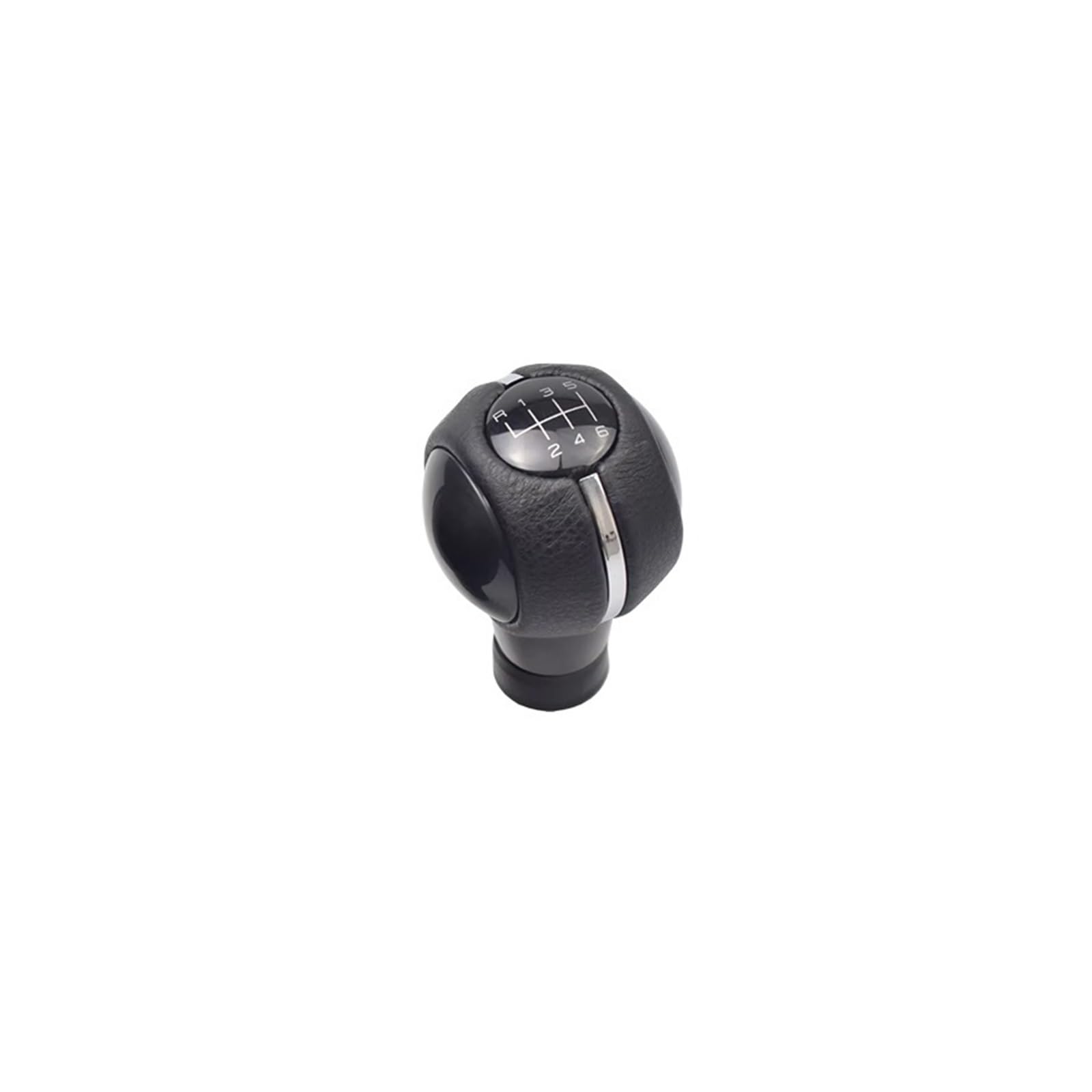 Schaltknauf,Gear Shift Knob Geeignetes Handschaltauto 25117641999/7641999 Shift Handball 2014+ Autozubehör(Black) von AYKNINGD