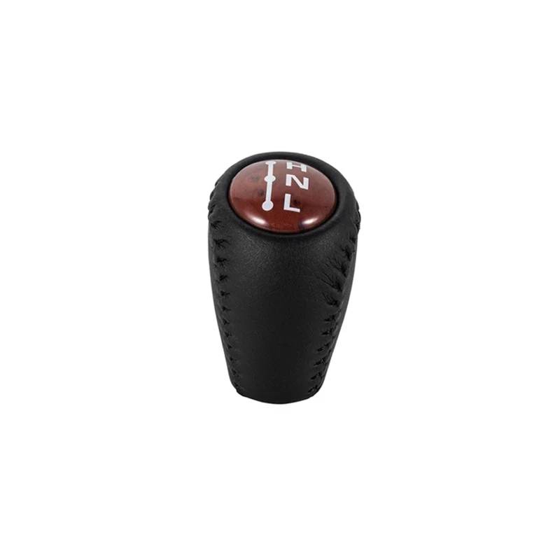 Schaltknauf,Gear Shift Knob Schaltknauf, 5-Gang-Schaltgetriebe, Leder-Transfer-Gangschaltung(Brown-2) von AYKNINGD